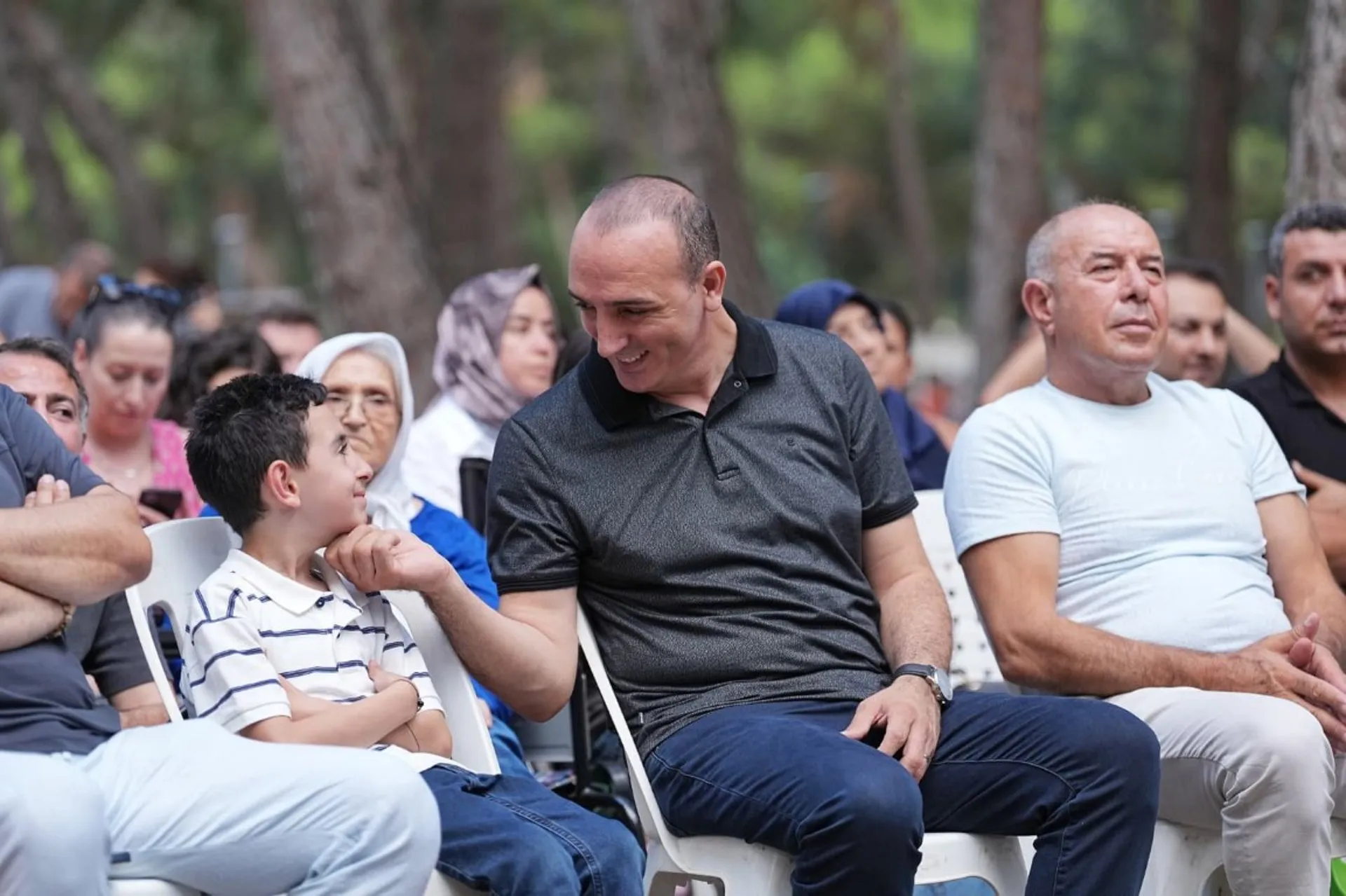 Konyaaltı’nda Babalar Günü’nde Baba Çocuk Şenliği Coşkusu