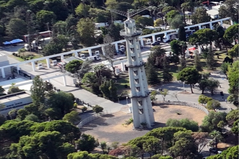 Kültürpark Paraşüt Kulesi için restorasyon süreci başlıyor