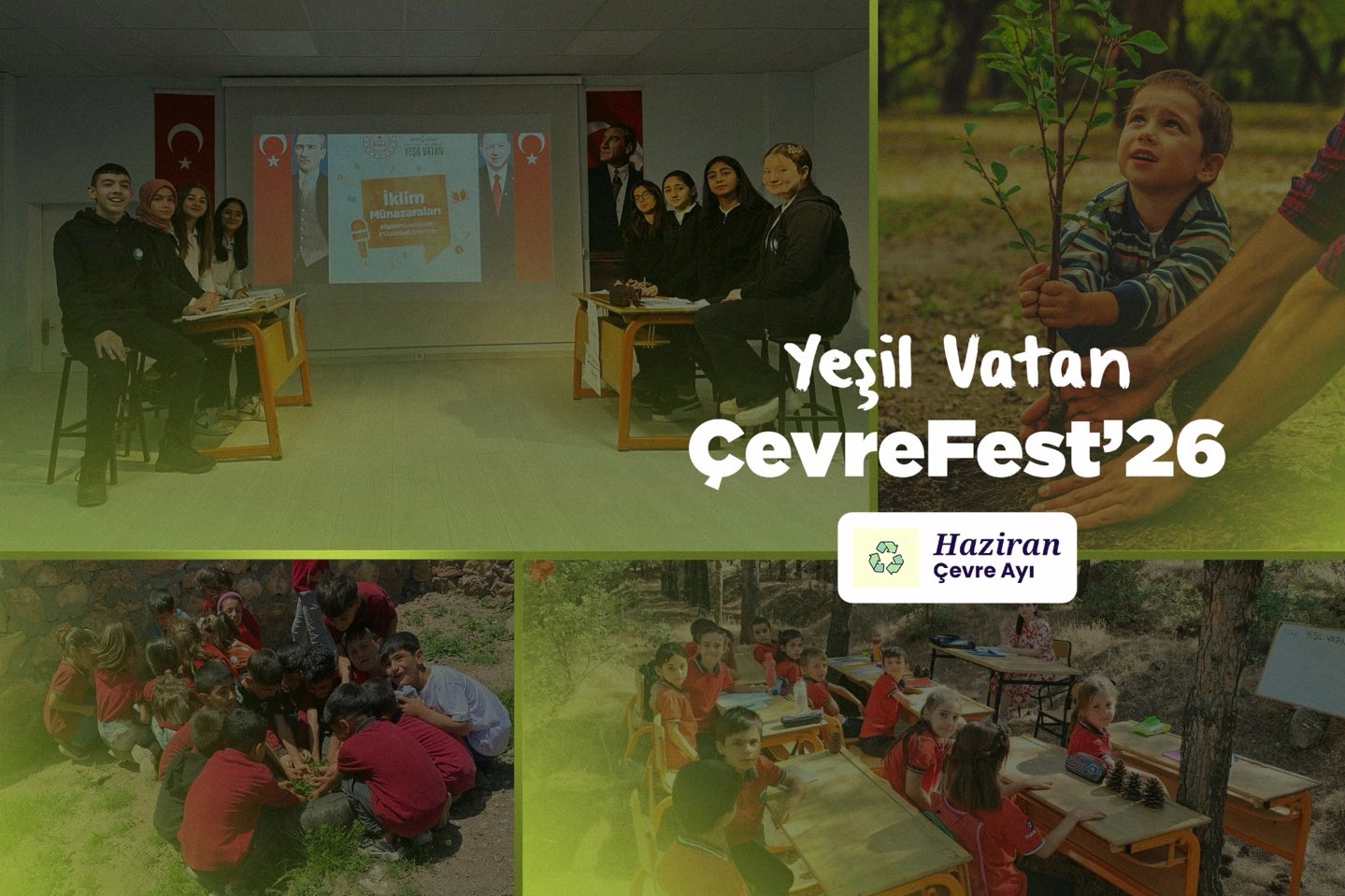 Okullarda Haziran Ayının Teması ‘Çevre’ Olarak Belirlendi