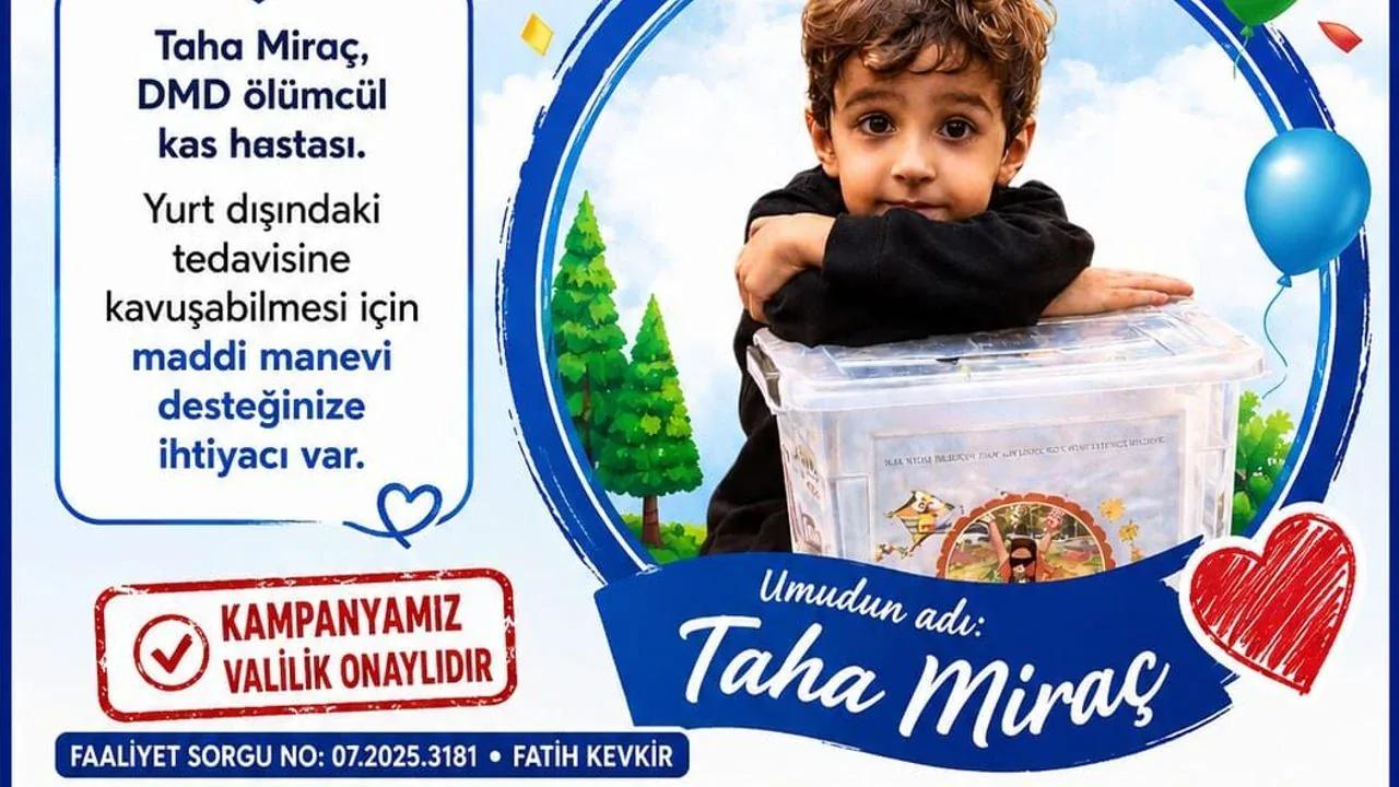 Taha Miraç İçin Alanya’da Büyük Yardım Kampanyası Başlıyor