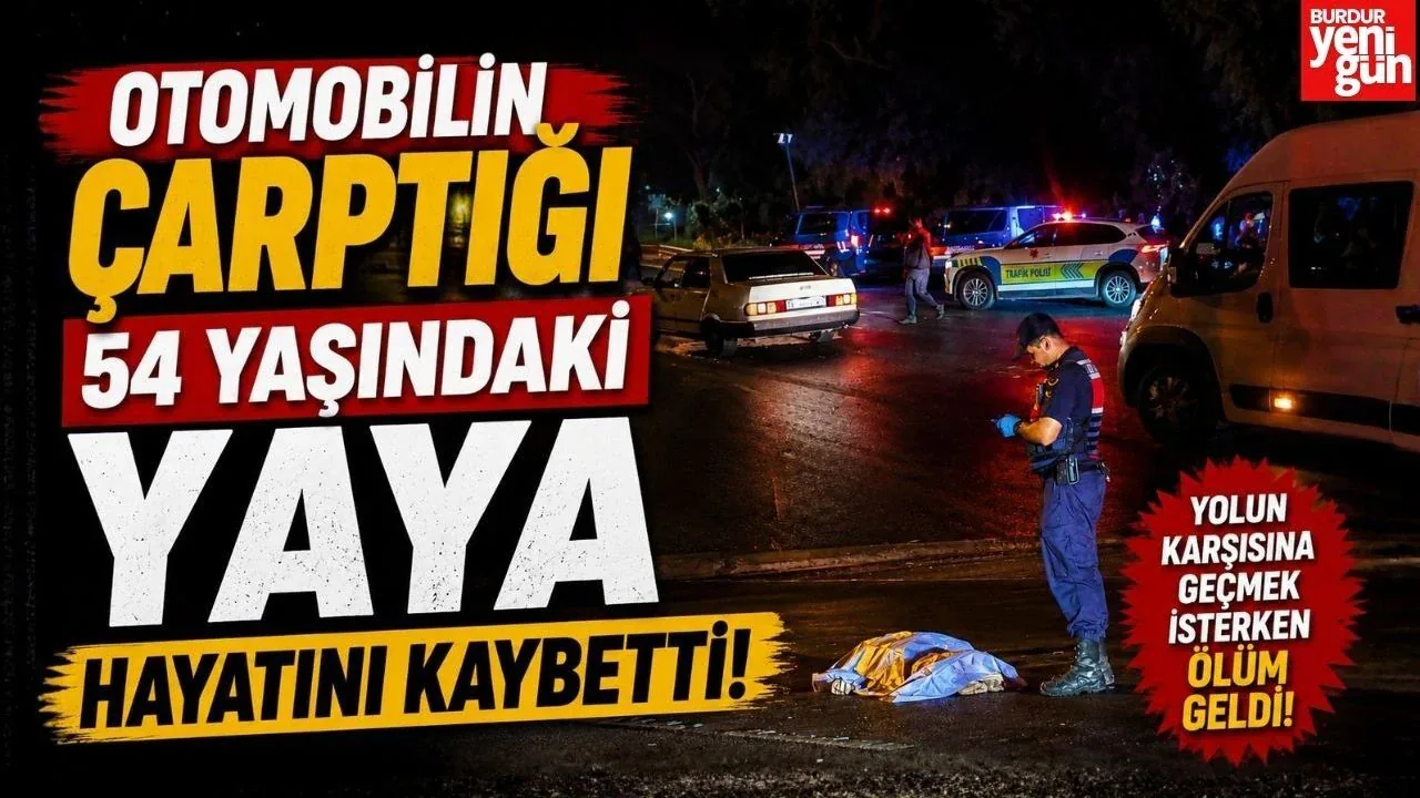 Alanya’da Trafik Kazası: Otomobilin Çarptığı 54 Yaşındaki Yaya Öldü