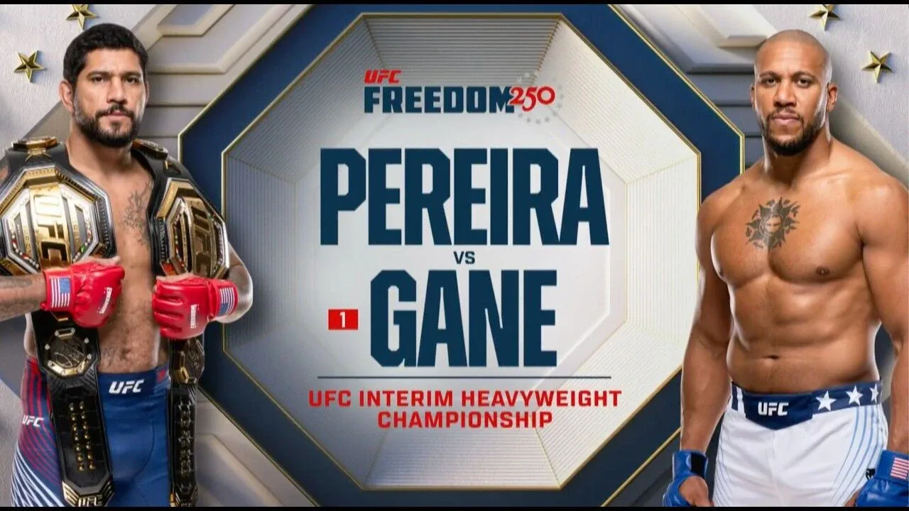 Alex Pereira’nın Kırılma Noktası: UFC Freedom 250 ve Gane Mağlubiyeti