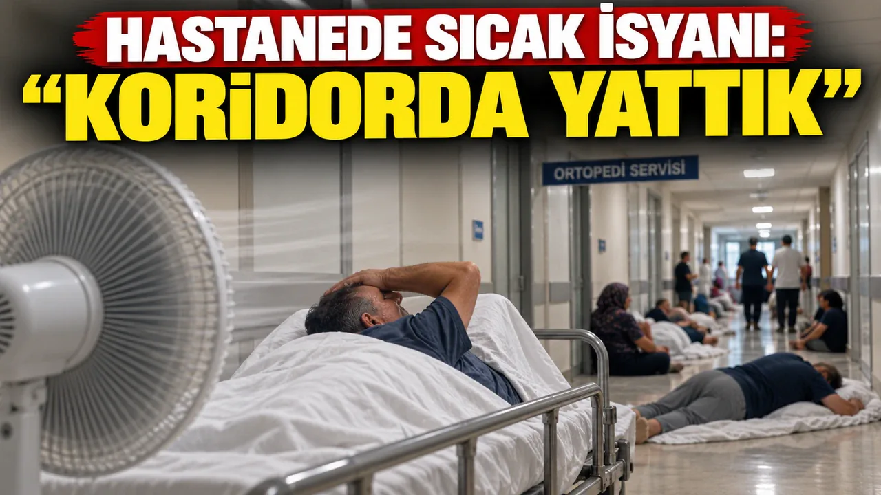 Antalya EAH’de Hastalar Koridorda Beklemek Zorunda Kaldı: Klima Arızası İddiası