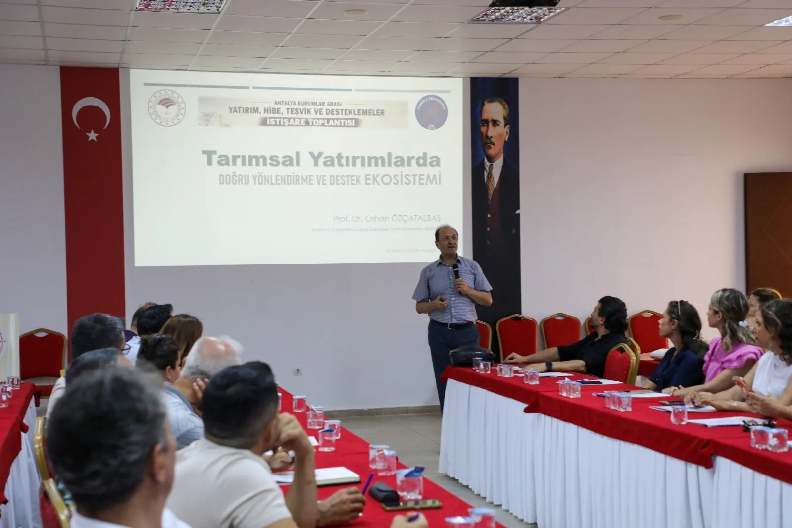 Prof. Dr. Özçatalbaş, Tarımsal Destek Ekosistemini Tanıttı