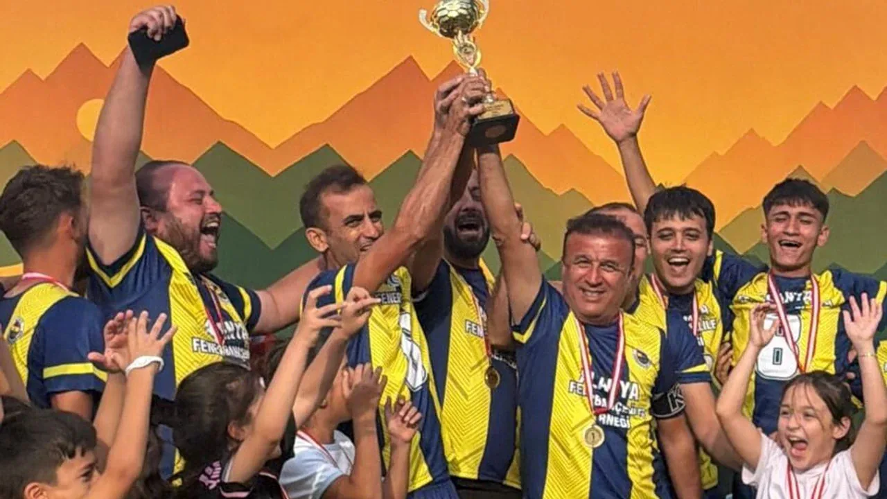Gökbel Futbol Turnuvası’nda Şampiyon Alanya Fenerbahçeliler Derneği