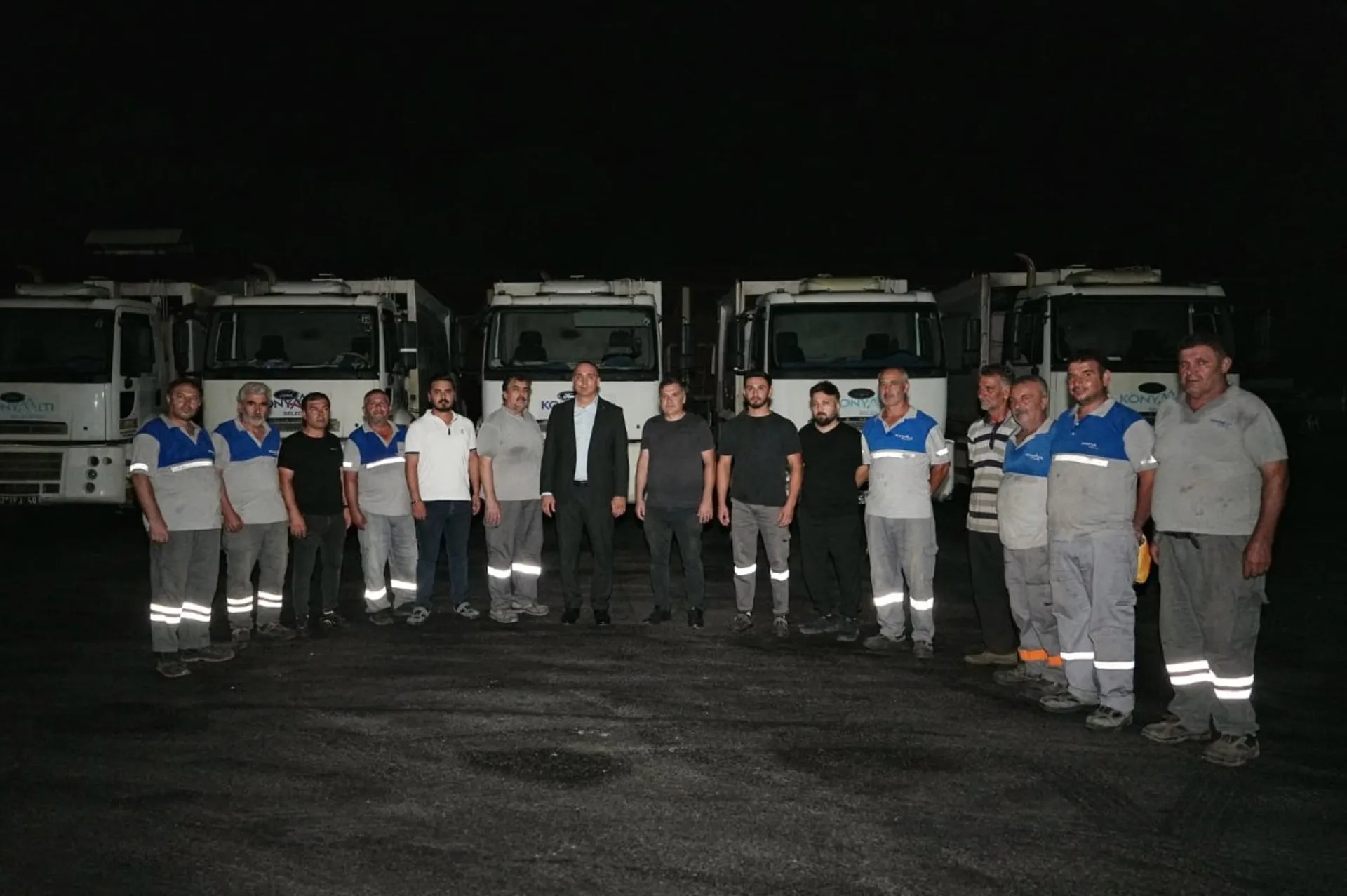 Başkan Kotan’dan personele akşam ziyareti
