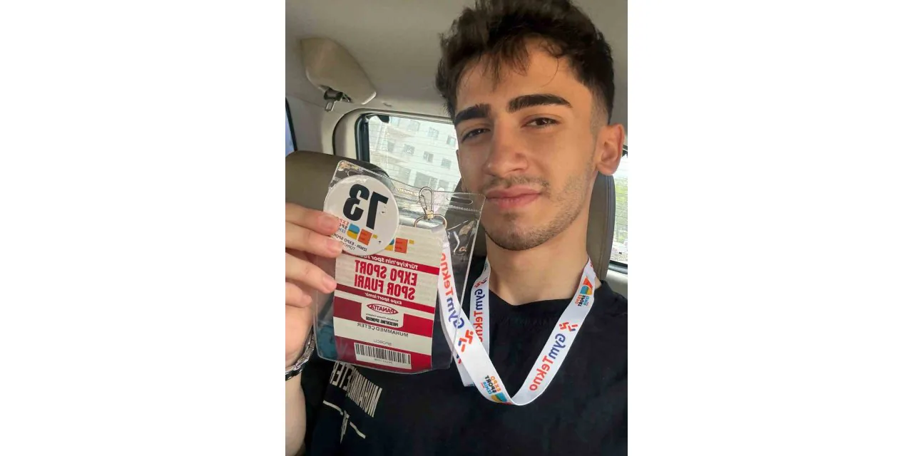 Cizreli Muhammed Çeter, 18 yaşında Türkiye 5’inciliğine uzandı