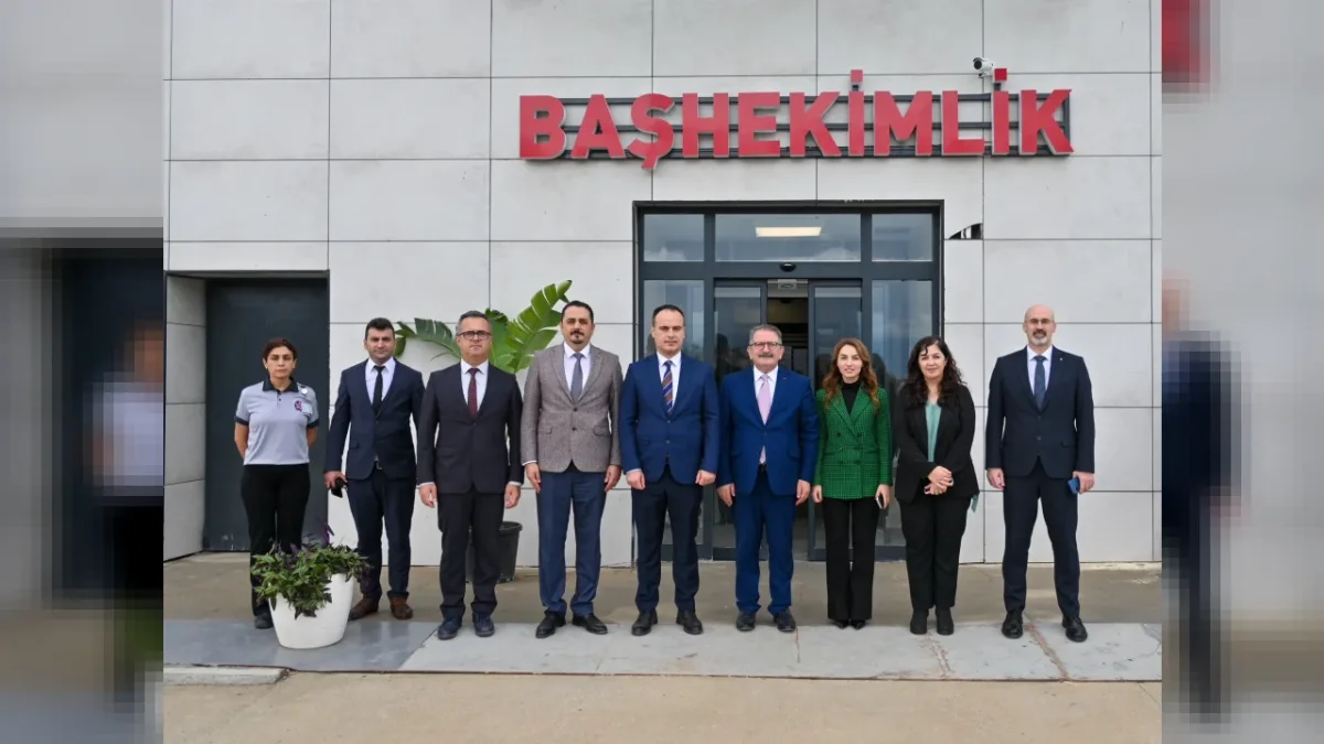 İL SAĞLIK MÜDÜRÜ PROF. DR. BEHZAT ÖZKAN, AKSU DEVLET HASTANESİNDE İNCELEMELERDE BULUNDU