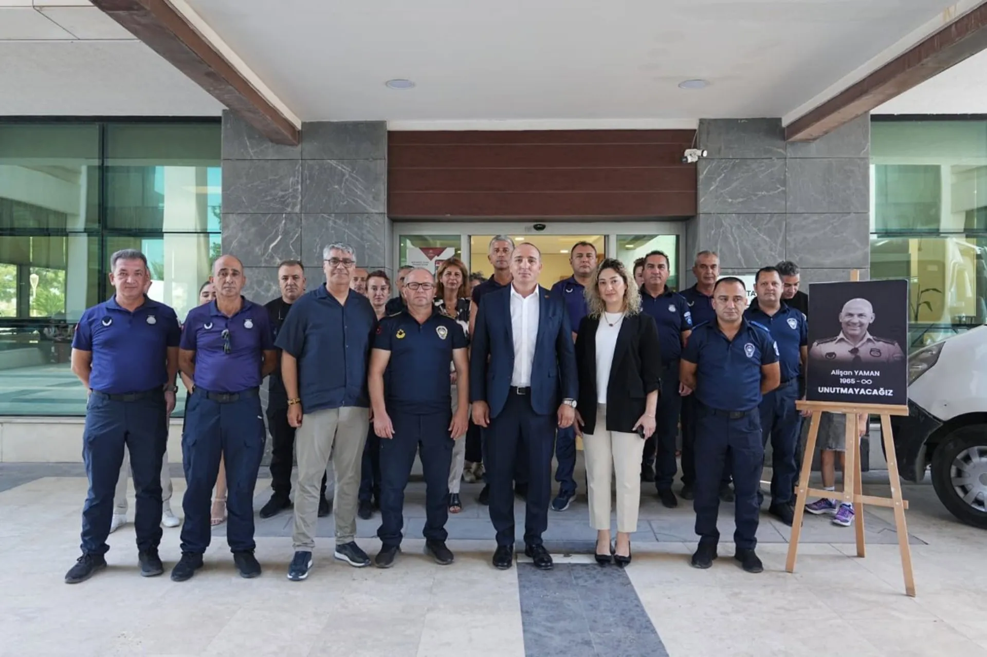 Kotan zabıta personelinin haftasını kutladı