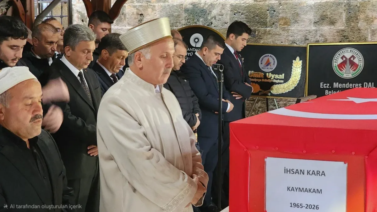 Muratpaşa Kaymakamı İhsan Kara İçin Antalya Valiliği'nde Cenaze Töreni Düzenlendi - Detay Görsel 3