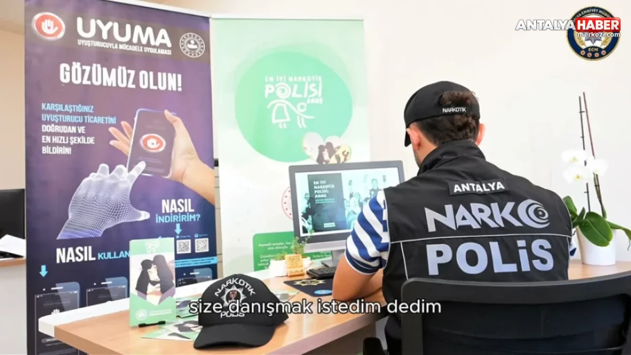 Antalya Emniyeti’nden Uyuşturucuyla Mücadele ve Bilgilendirme Vurgusu