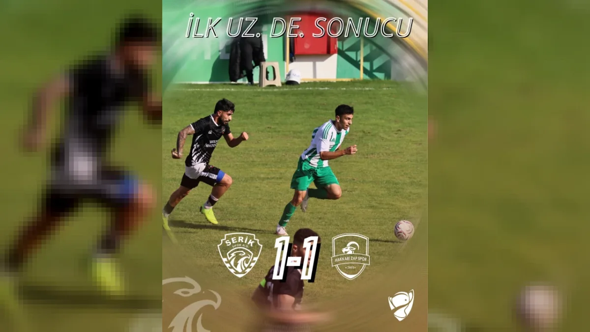 Serikspor’un Kritik Maçında İlk Uzatma Devresi 1-1 Eşitlikle Tamamlandı