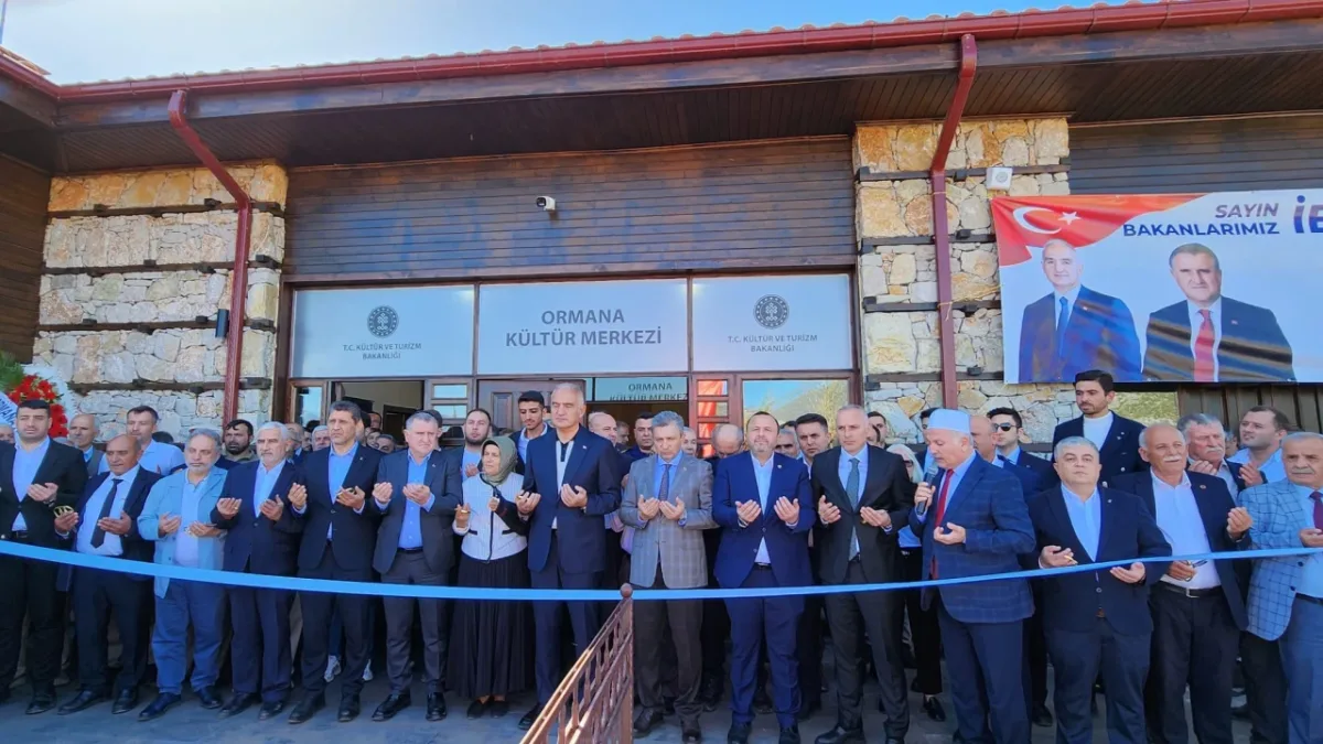 Antalya İbradı’da Yapımı Tamamlanan Yeni Tesisler Dualarla Hizmete Açıldı