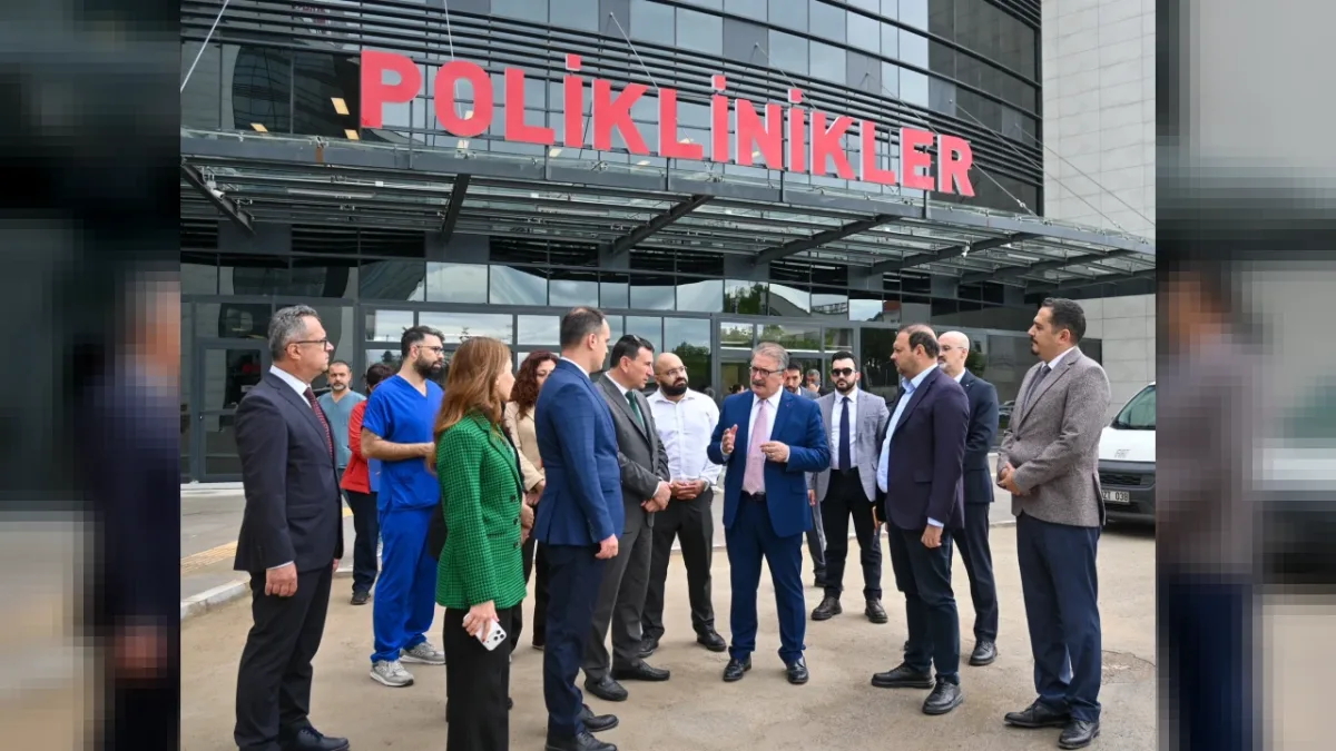 Antalya İl Sağlık Müdürü Prof. Dr. Behzat Özkan’dan Aksu Devlet Hastanesi İncelemesi