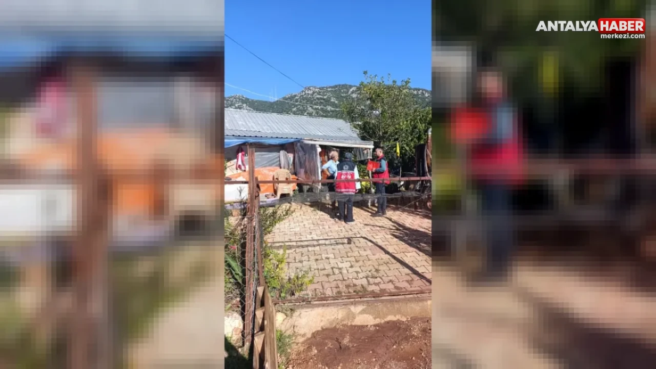 Demre’de Aşırı Yağışlardan Etkilenen Vatandaşlara Psikososyal Destek