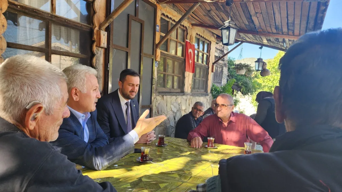 Antalya İl Müftüsü Aydın Yığman İbradı Ürünlü Mahallesi Sakinleriyle Buluştu